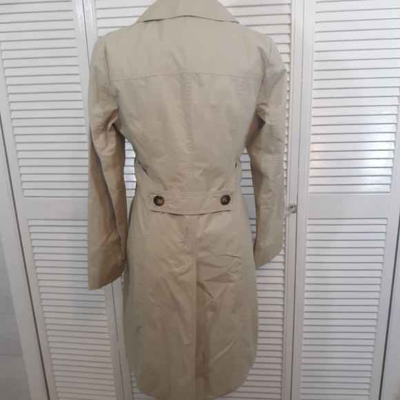 Michael kors rain trench coat sz small - Picture 2 of 6